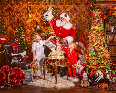 Santa's Spells on Canvas: The Magic Behind the Art
